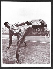 POMEGRANATE Satchel Paige  NY BLACK YANKEES  4-3/4 x 6-1/4  PHOTO POSTCARD #6