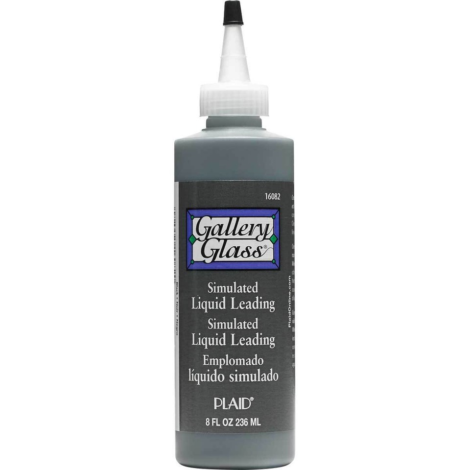 GALLERY GLASS Window Colours 2oz GLASS PAINT, LIQUID LEADING, Lead ...