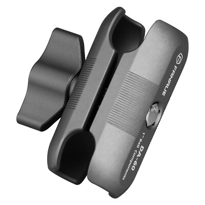 FANAUE Double Socket Arm Compatible with B Size 1'' Ball Components for RAM Mount
