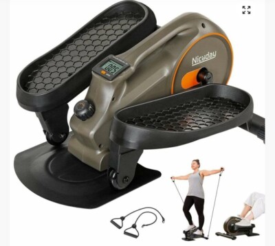 Niceday Under Desk Mini Elliptical Cross Trainer Portable 3613L New!