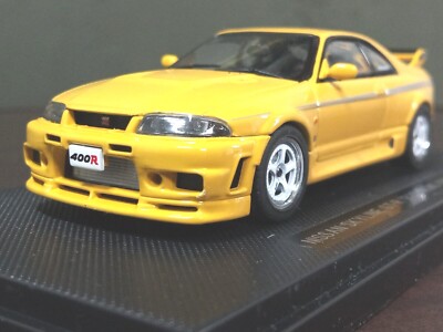 エブロ。1/43日産スカイラインGTR.BNR。 エブロ 1/43 スカイライン GT-R R32 Gr.A テストカー #23