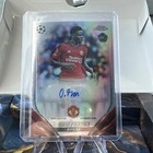 2023-24 Topps Chrome UEFA CC Omari Forson Rookie Refractor Auto Manchester Utd