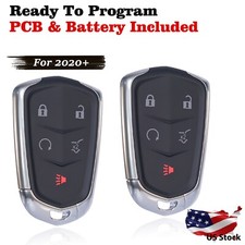 2 For 2020-2025 Cadillac Xt4 Xt5 Xt6 Key Fob Smart Key Proximity Remote Hyq2es