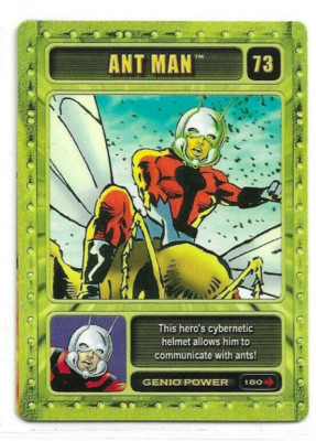 ANT MAN Marvel Genio Cards #73 2003 CCG