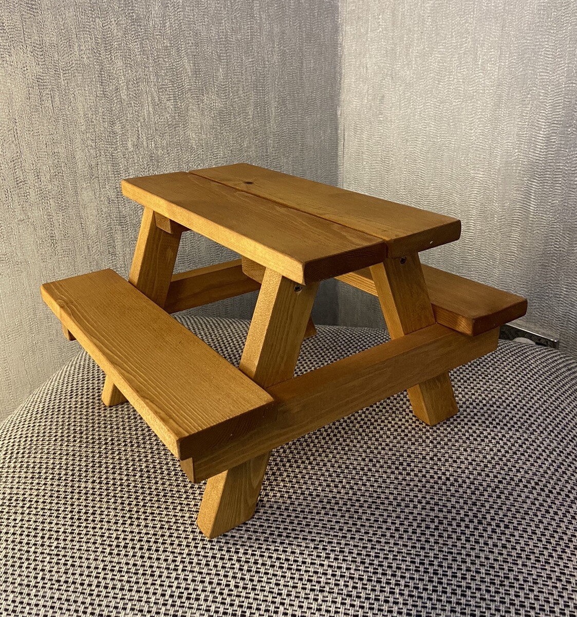 Afternoon Tea Mini Picnic Bench/Table Cup Cake Stand-Food Display