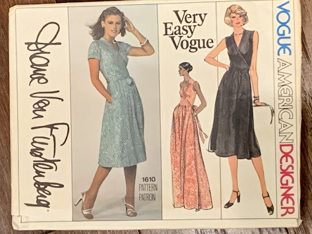 diane von furstenberg 1970s wrap dress