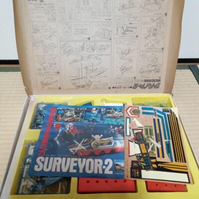 ロボット SURVEYOR 2 MICROMAN Takara(Takara Tomy) Microman Surveyors-2 Figure Vintage 1977