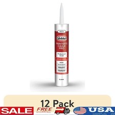 12 Pack Multi-Purpose Acrylic Caulk Waterproof Sealant Interior Exterior Use