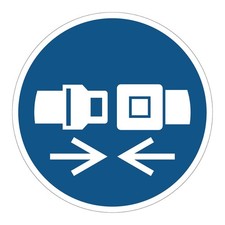 Verpflichtungsaufkleber ISO7010 - Wasserfest, UV-best&auml;ndig, Sicherheitsaufkleber
