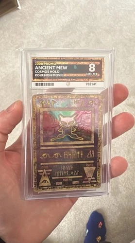 Pokemon: The Movie 2000 Holo Promo Card Ancient Mew Ace 8 Vintage Pokemon Card