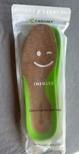 Cariuma Removable Insoles Cork Bio-Foam Men  s 8.5, Women  s 10 New In Package