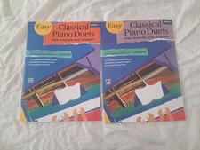 Alfred Easy Classical Piano Duets, Book 1 And 2