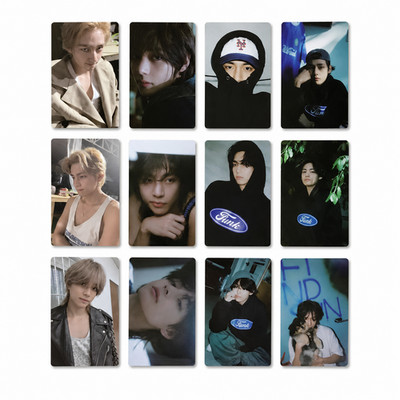 BTS V Layover Lucky Draw Photocard 12 Pcs Set Taehyung Official