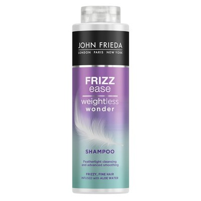 John Frieda Frizz Ease Weightless Wonder Shampoo 500ml, leichtes Anti-Frizz S