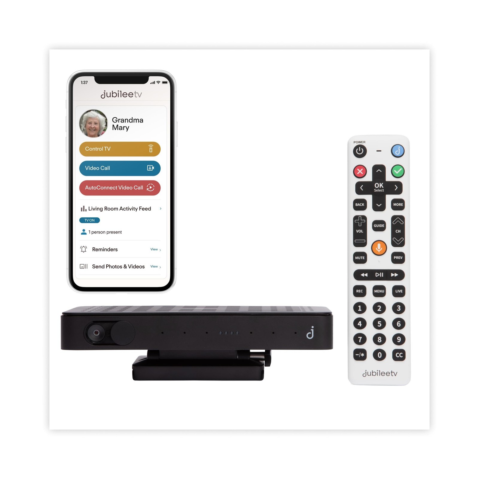 Control For Seniors, Easy To Use Video Calling, V...