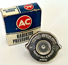 Nos Radiator Cap With Ac Logo Rc26 15 15lb Gm 6410206 Stainless Steel Nos Radiator Cap With Ac Logo Rc26 15 15lb Gm 6410206 Stainless Steel