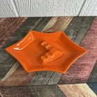 Vintage MCM Royal Haeger Orange Ashtray 138 Made In USA