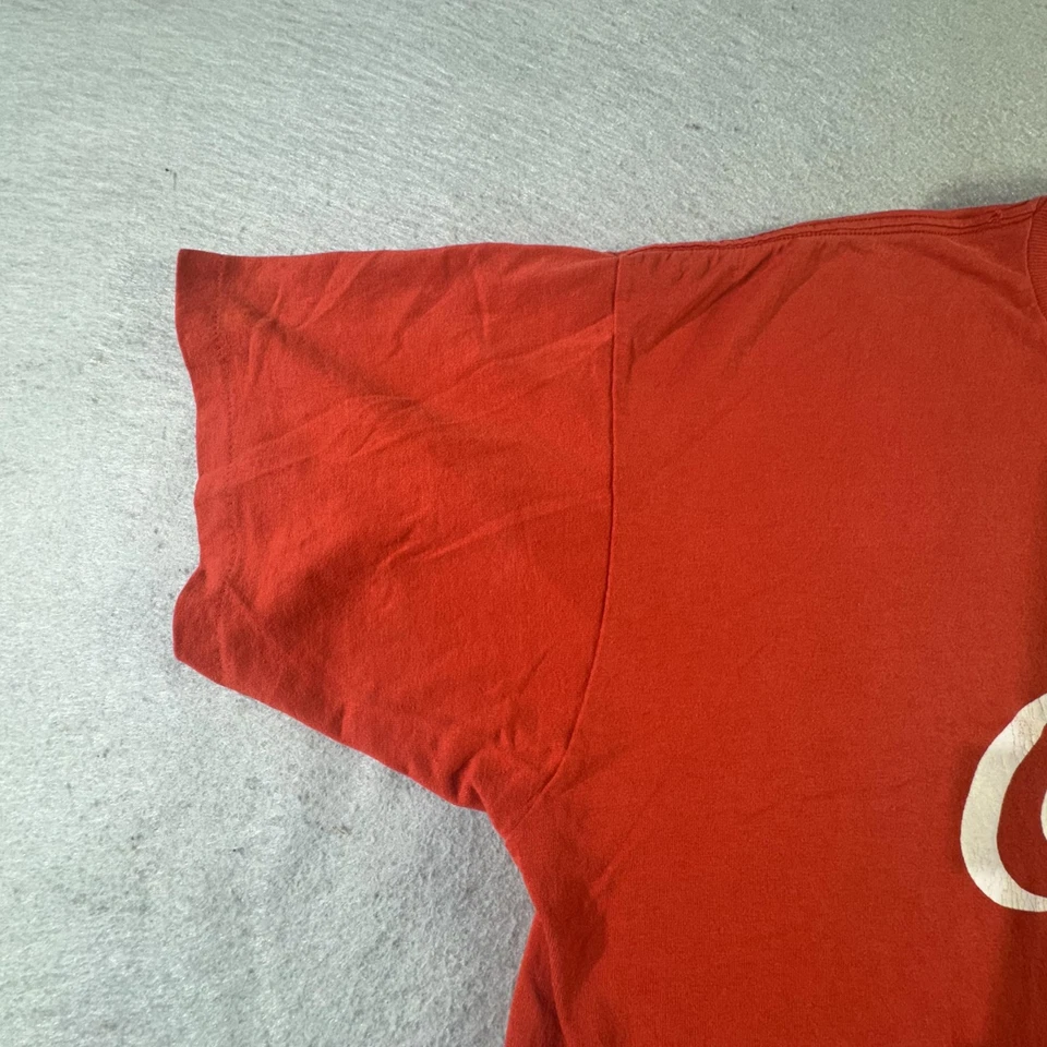 Vintage Coca-Cola Shirt Mens XL Oneita Made USA Power 50 Soft Tee Soda Ad 90s - Image 3 of 4