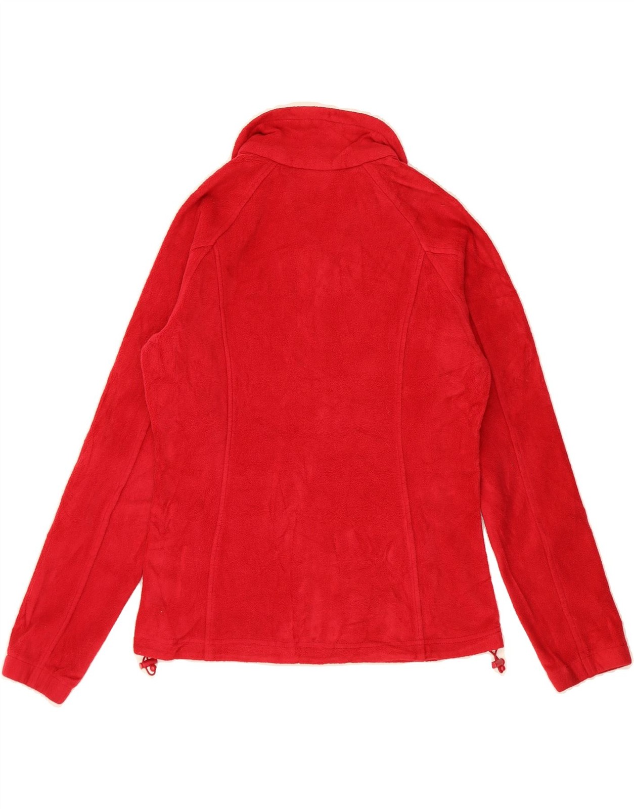 COLUMBIA Womens Fleece Jacket UK 14 Medium Red Polyester AM14 thumbnail 2