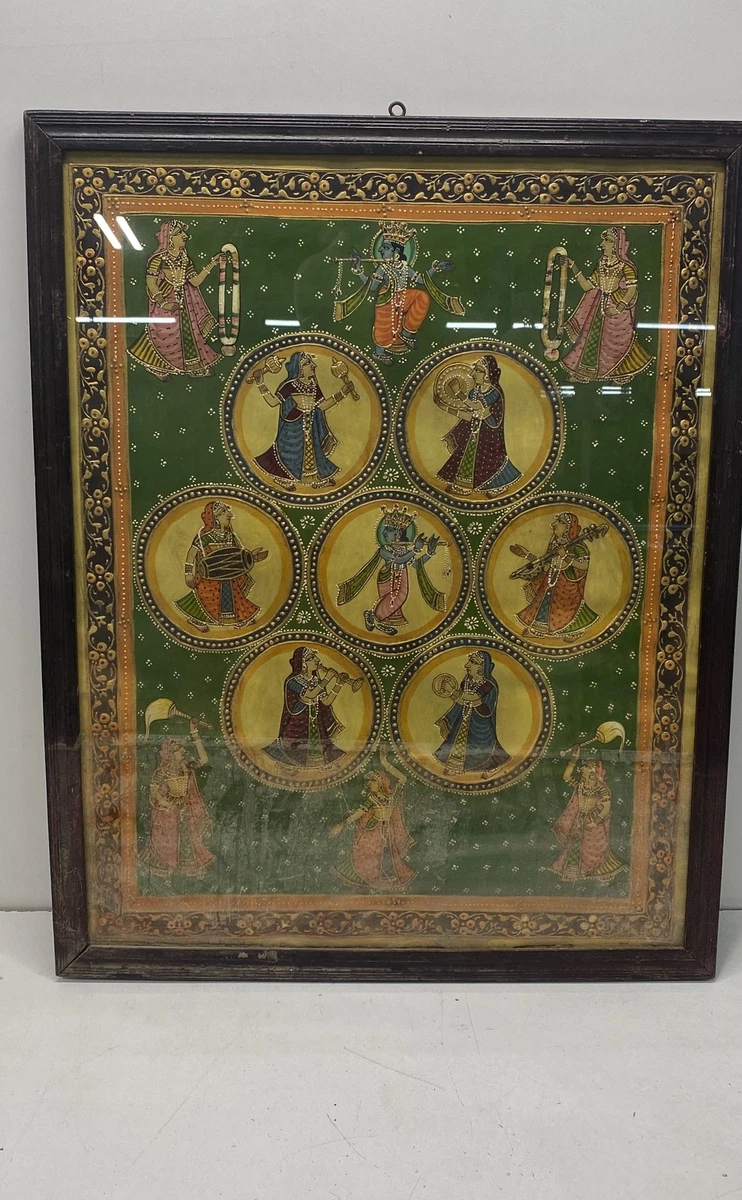 Indian Miniature In Indian Antiques for sale | eBay
