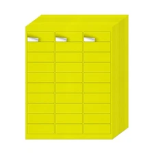 Neon Yellow Printable Address Labels 1" × 2-5/8" Self-Adhesive Vinyl Shipping...
