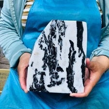 7.63LB Natural Beautiful Zebra Calcite Crystal Mineral Specimen Reiki Healing