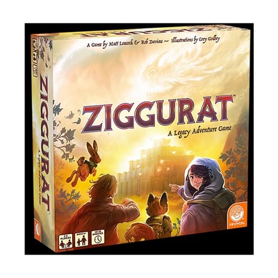 MindWare Strategiespiel Ziggurat Box Spiel 2024 Für 2 Spieler Ab 8+ Fair/NM