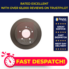 2x Coppia Dischi Freno Solidi per HYUNDAI SANTA FE Mk1 2.4 Posteriori dal 01 al 06 G4JS 284mm