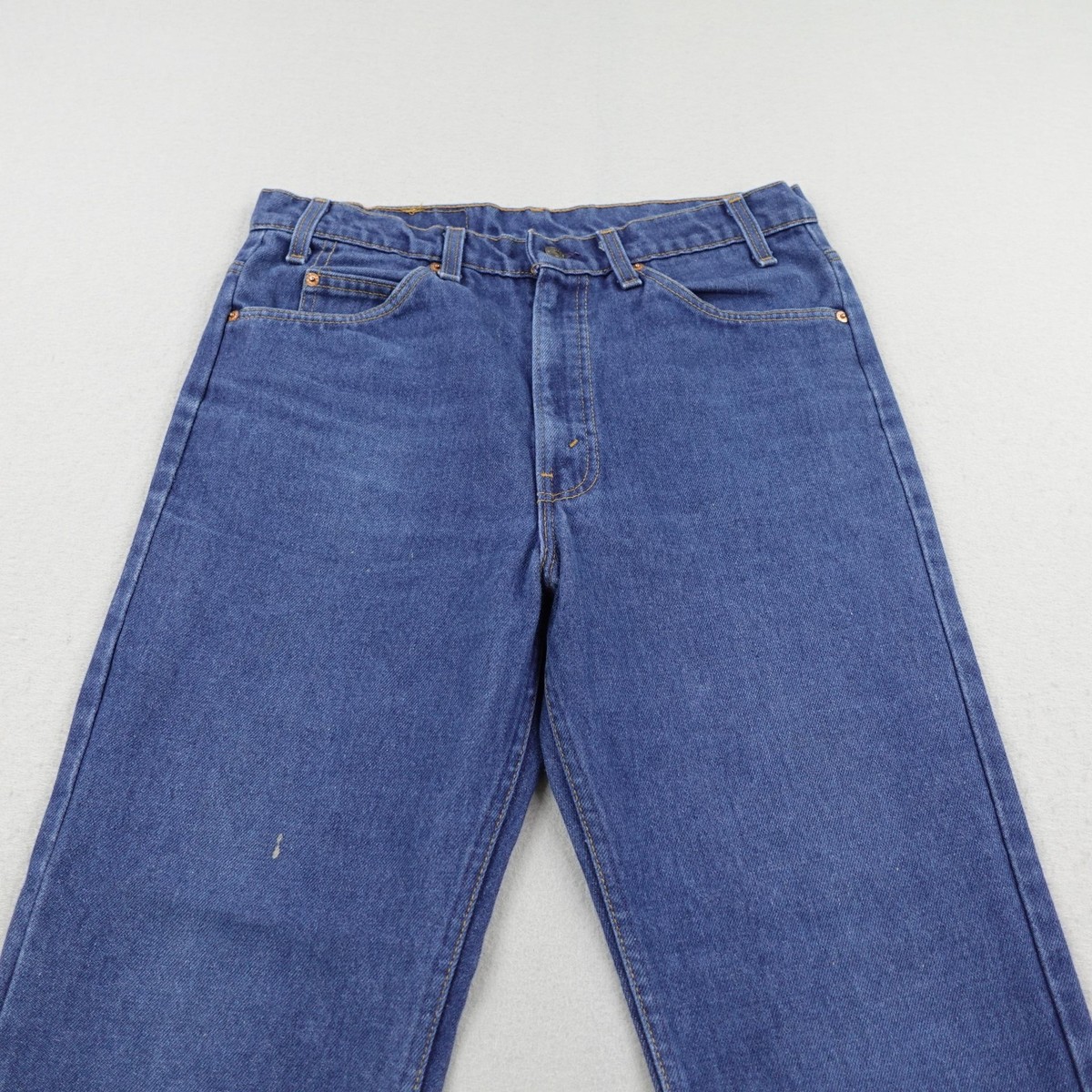 Vintage Levis Jeans Mens 34x28 Blue Denim Orange Tab 20516 0914