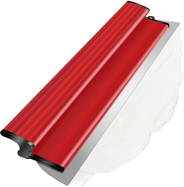 FläChenspachtel 40Cm, Edelstahlklinge Spachtel Werkzeug, Professioneller GläTtsp-image