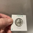 1959-D 25C Washington Quarter - (S)