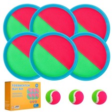 Toss and Catch Ball Set, Spike Ball Game for Kids Ages 4-8, Outdoor Toys for ...