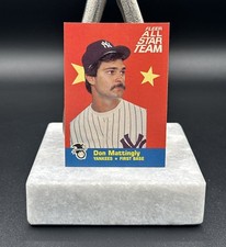 1986 FLEER BASEBALL # 1 DON MATTINGLY ALS New York Yankees MLB