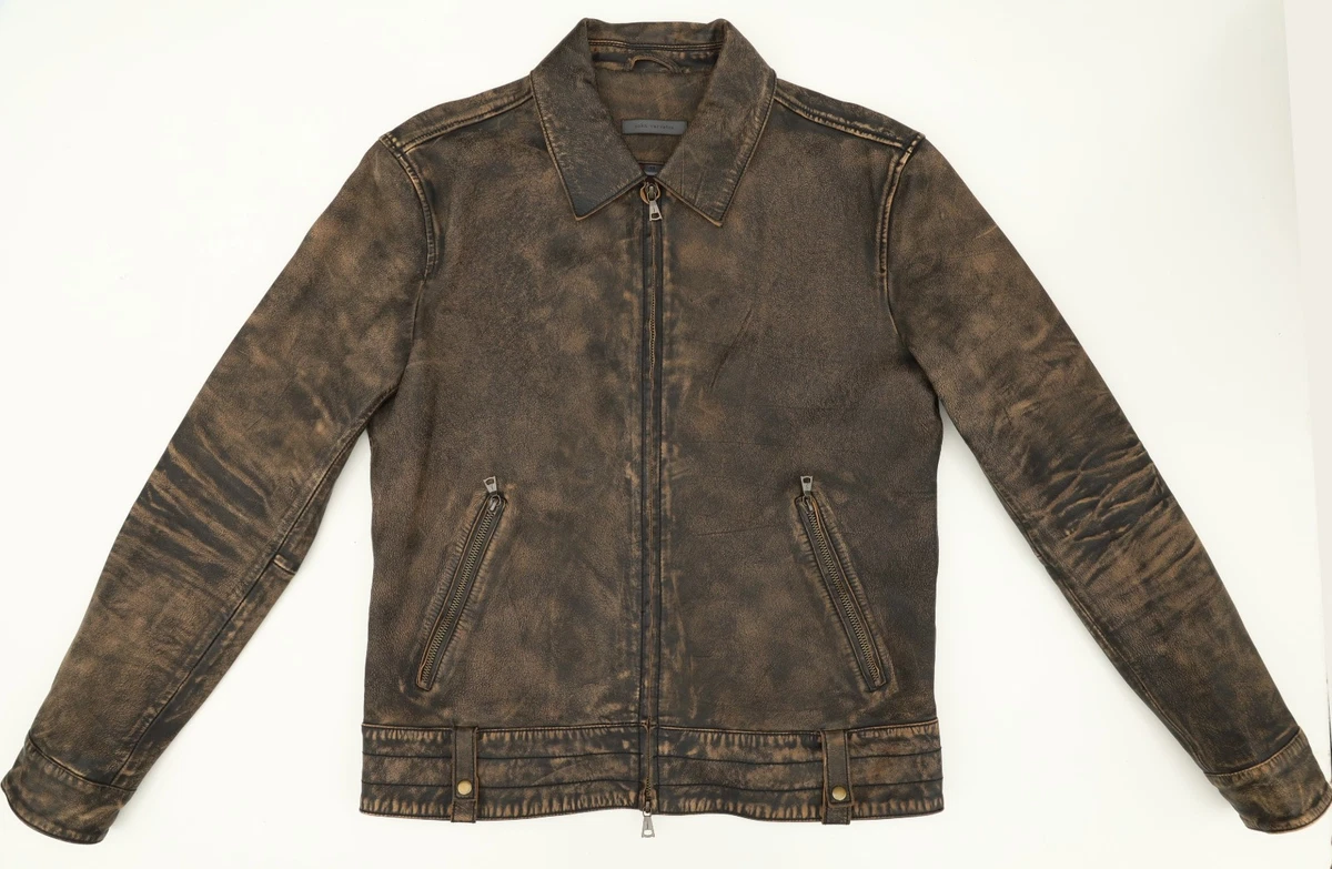 John Varvatos Leather Outer Shell Jackets for Men for Sale | Shop  display picture 1