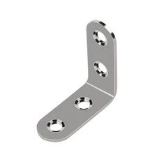 50PCS L-Shaped Bracket Corner Brace 90 Degree Angle Corner Lot Stainless Steel
