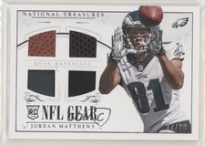 2014 National Treasures Rookie NFL Gear Materials Quad 77/99 Jordan Matthews z0q