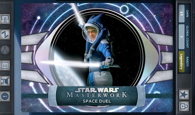 Topps Star Wars Card Trader Legendary 5cc Masterworks  Ahsoka Tano 