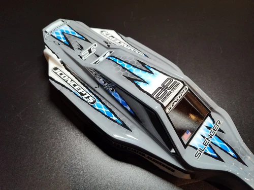 Nuevo Pro-Line AE B7 AERÓGRAFO Personalizado Cuerpo Pintado Team Associated B7 y B7D 2x2 - Imagen 2 de 4
