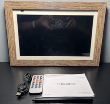 Aluratek 13.3 Digital Photo Frame 8GB Memory w/ 2 Interchangeable Frames