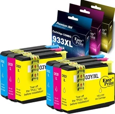 Ink Cartridge Replacement for HP 933XL 6pk High Yield