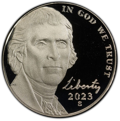 2023-S Proof Jefferson Nickel 5C