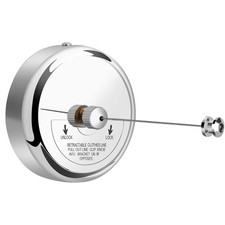 9FT Retractable Clothesline 304 Stainless Steel Indoor Outdoor Laundry Line