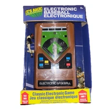 Electronic Baseball Handheld Game Basic Fun Brand New Sealed