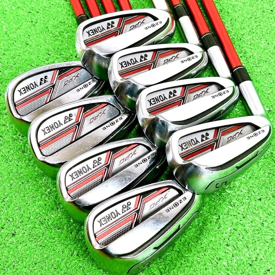Lefty YONEX EZONE XPG Irons #5-9,Pw,Aw,Sw(8Clubs)/Carbon/Flex:Stiff Regular - Image 2 of 4