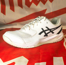 ASICS GEL-Dedicate 8 Men's Tennis Shoes White/Black/Gray US 8 Medium