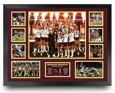 2025 NRL Premiers Brisbane Broncos Photo Poster Framed Memorabilia