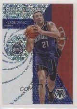 2019 Mosaic International Men of Mastery Fast Break Silver Prizm Vlade Divac fm0