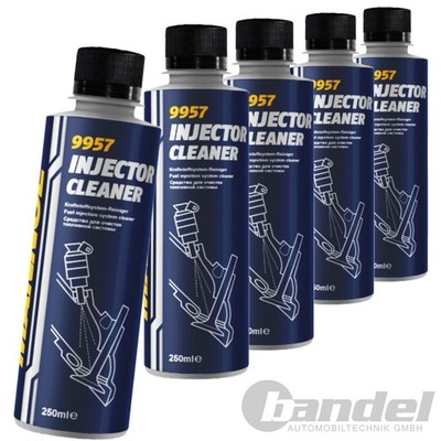 5x250 ml MANNOL INJEKTOR CLEANER MN9957 BENZIN-EINSPRITZSYSTEM-REINIGER ADDITIV