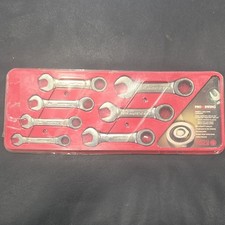 Matco Tools Pro Swing 7pc Stubby Ratcheting Box Wrench Set Sae 38 Reversible Matco Tools Pro Swing 7pc Stubby Ratcheting Box Wrench Set Sae 38 Reversible
