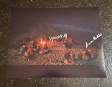 * SUSAN BACKLINIE & JONATHAN FILLEY * signed 11x14 photo * JAWS * PROOF * 5